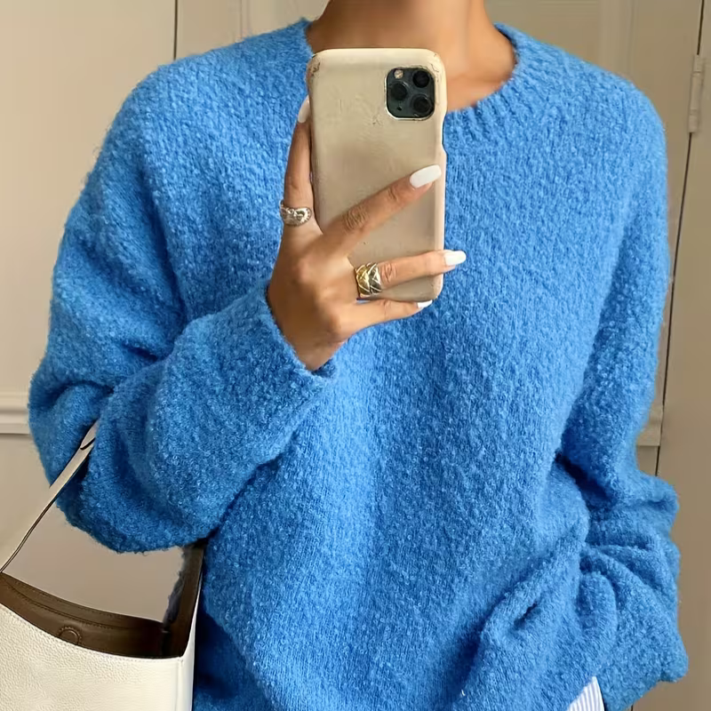 Blue Sweater | Støtt diabetes