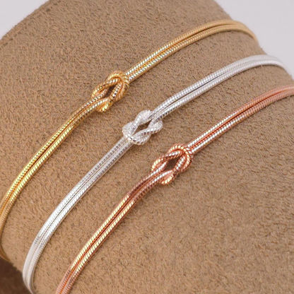 Eternal Knot Bracelet | Støtt brystkreft