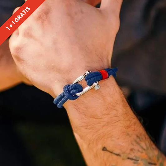 Anchor Navy Bracelet | Støtt diabetes