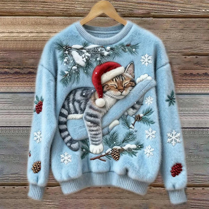 Casey™ - Fluffy Cat Sweater