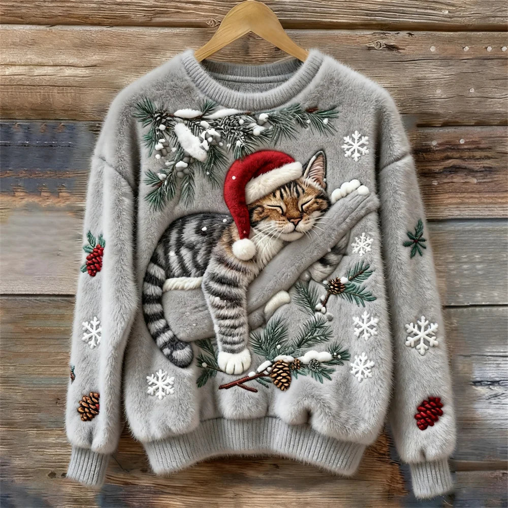 Casey™ - Fluffy Cat Sweater