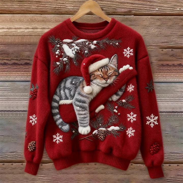 Casey™ - Fluffy Cat Sweater