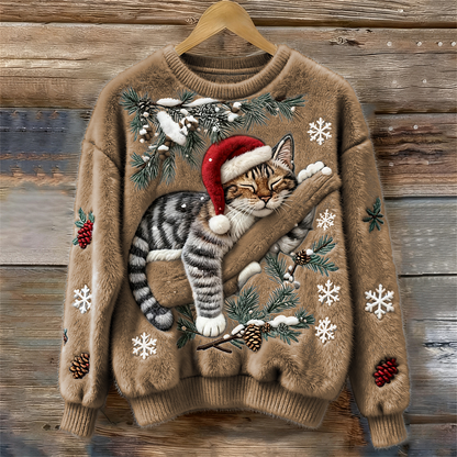 Casey™ - Fluffy Cat Sweater