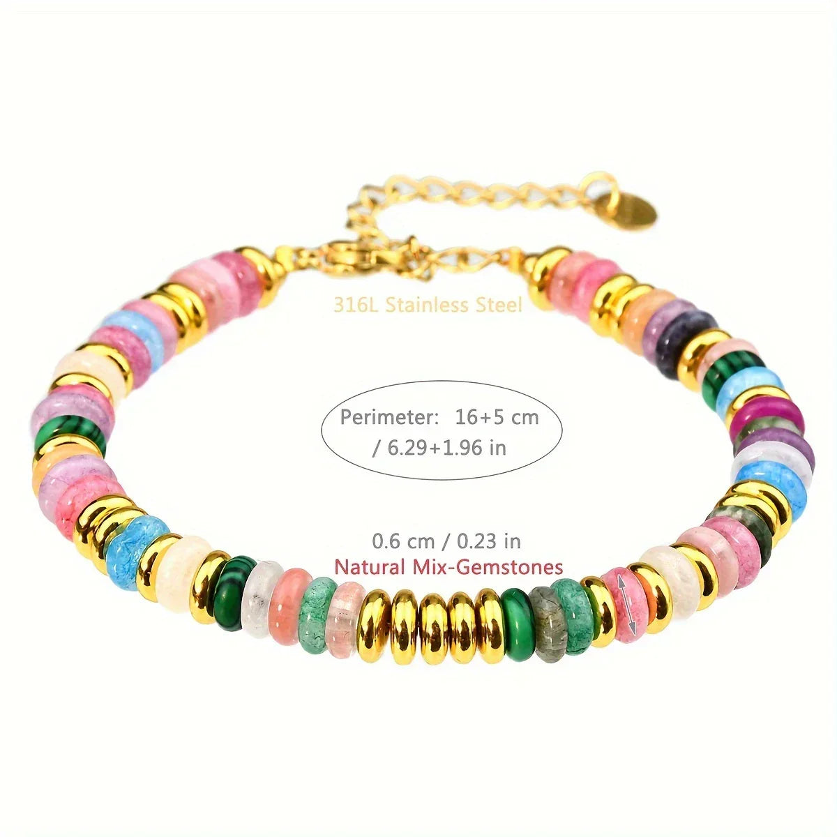 Color Pop Bracelet | Støtt brystkreft