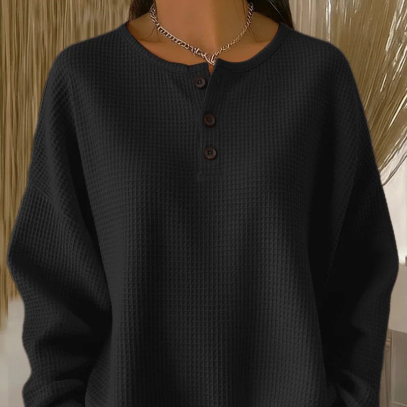 Becca™ - Avslappet vaffeltopp