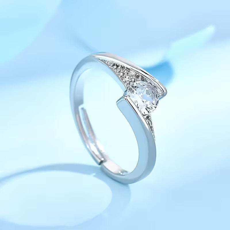 Cubic Stoned Ring | Støtt brystkreft