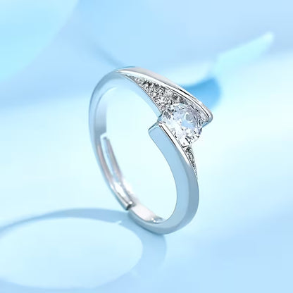 Cubic Stoned Ring | Støtt brystkreft