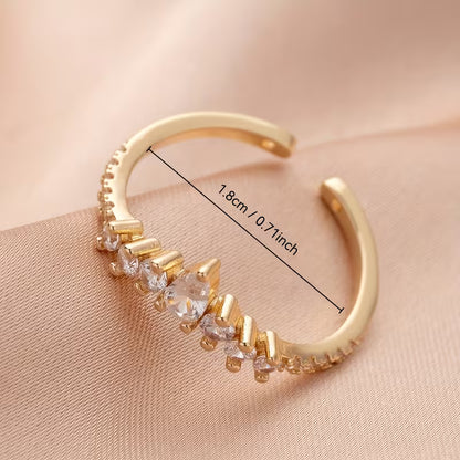 Crown Accent Ring | Støtt brystkreft