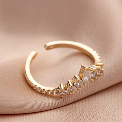 Crown Accent Ring | Støtt brystkreft