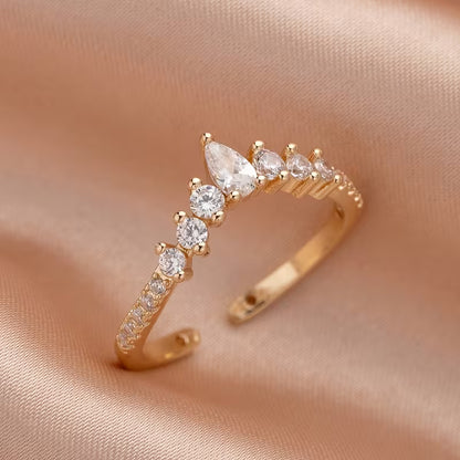 Crown Accent Ring | Støtt brystkreft
