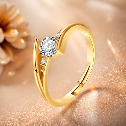 Cubic Stoned Ring | Støtt brystkreft