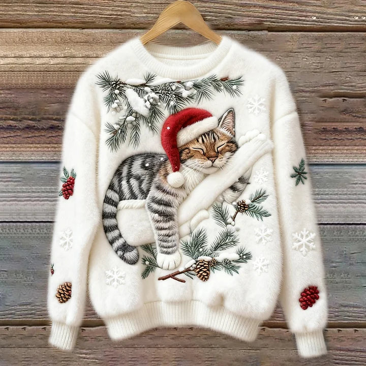 Casey™ - Fluffy Cat Sweater