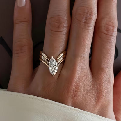 Elegant Drop Ring | Støtt brystkreft