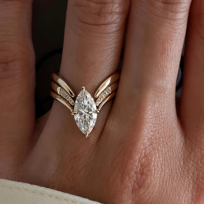 Elegant Drop Ring | Støtt brystkreft